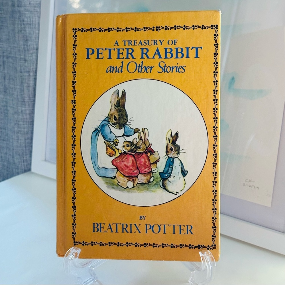 A Treasury of Peter Rabbit & Other Stories Beatrix Potter Hardcover Book